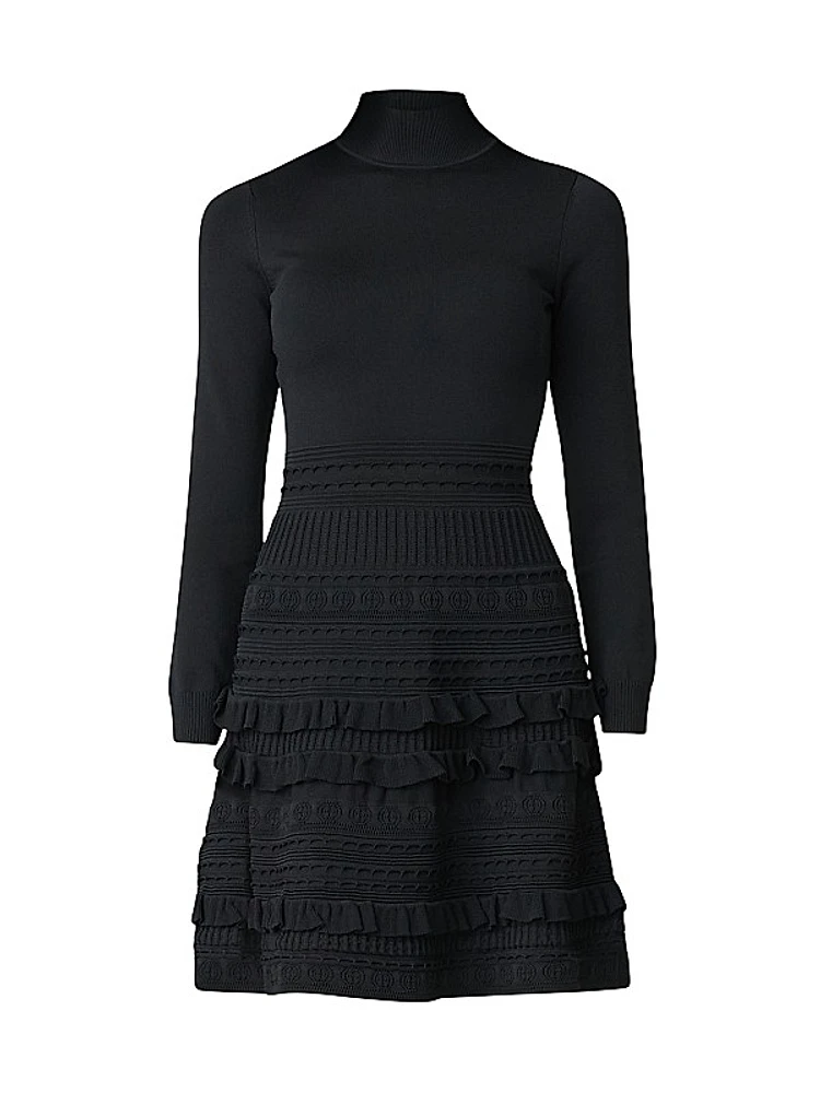 Joie Knit Fit & Flare Minidress