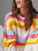 Abby Pop Stripe Sweater