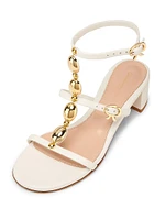 Kalinda 45MM Leather Sandals