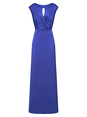 Zaria Satin Cowl Back Gown