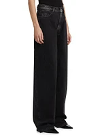 Naomi Washed Wide-Leg Jeans