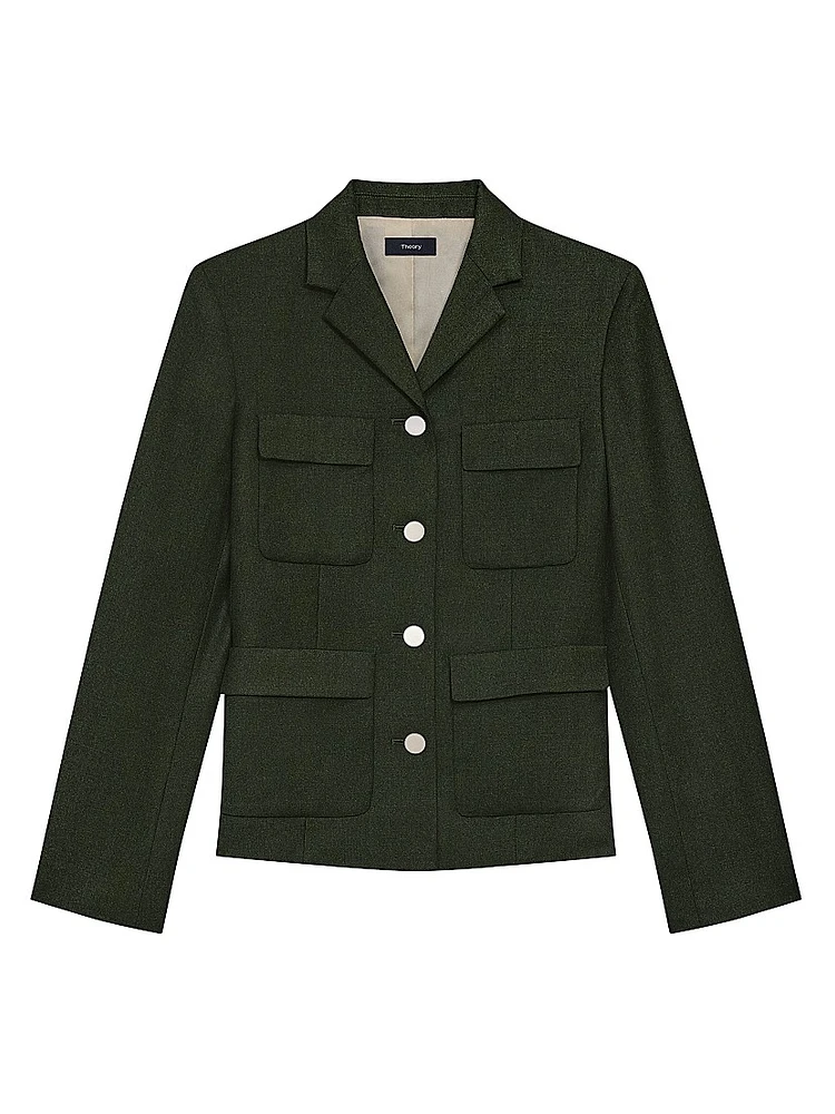 Wool Military Jacket