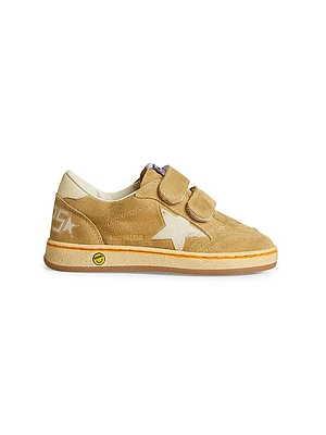 Bbay's, Little Kid's & Ballstar Suede Flocked Star Sneakers