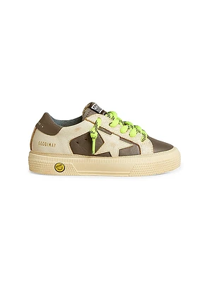 Baby's, Little Kid's & May Leather Platform Sneakers