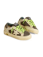 Baby's, Little Kid's & May Leather Platform Sneakers