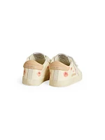 Baby Girl's School Leather Rose Sneakers