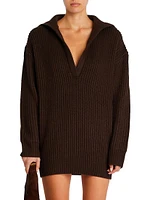 Shy Oversized Sweater Dress