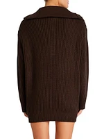 Shy Oversized Sweater Dress