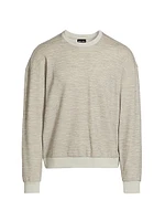 Wool Jersey Crewneck Sweater