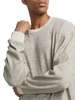 Wool Jersey Crewneck Sweater
