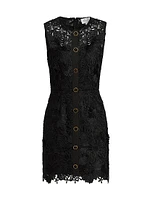 Judy Lace Sleeveless Minidress