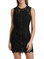 Judy Lace Sleeveless Minidress