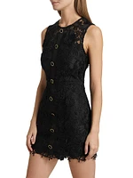 Judy Lace Sleeveless Minidress