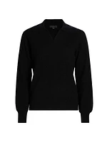 Cashmere Polo Sweater