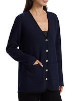 Contrast Cashmere Tipped Blazer