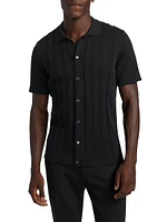 Cable Cotton Polo Shirt