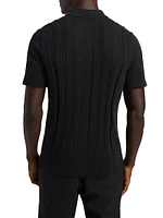 Cable Cotton Polo Shirt