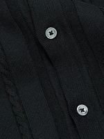 Cable Cotton Polo Shirt