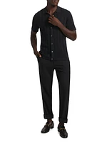 Cable Cotton Polo Shirt