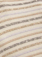 Striped Cotton-Blend Sweater