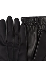 Re-Nylon and Nappa Leather Gloves