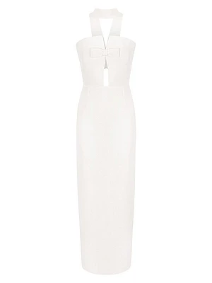 Holly Bow Midi-Dress