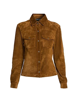 Suede Western Shirt