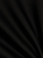 Barb Satin Wide-Leg Drawstring Pants