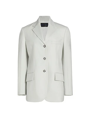 Archer Wool Twill Blazer