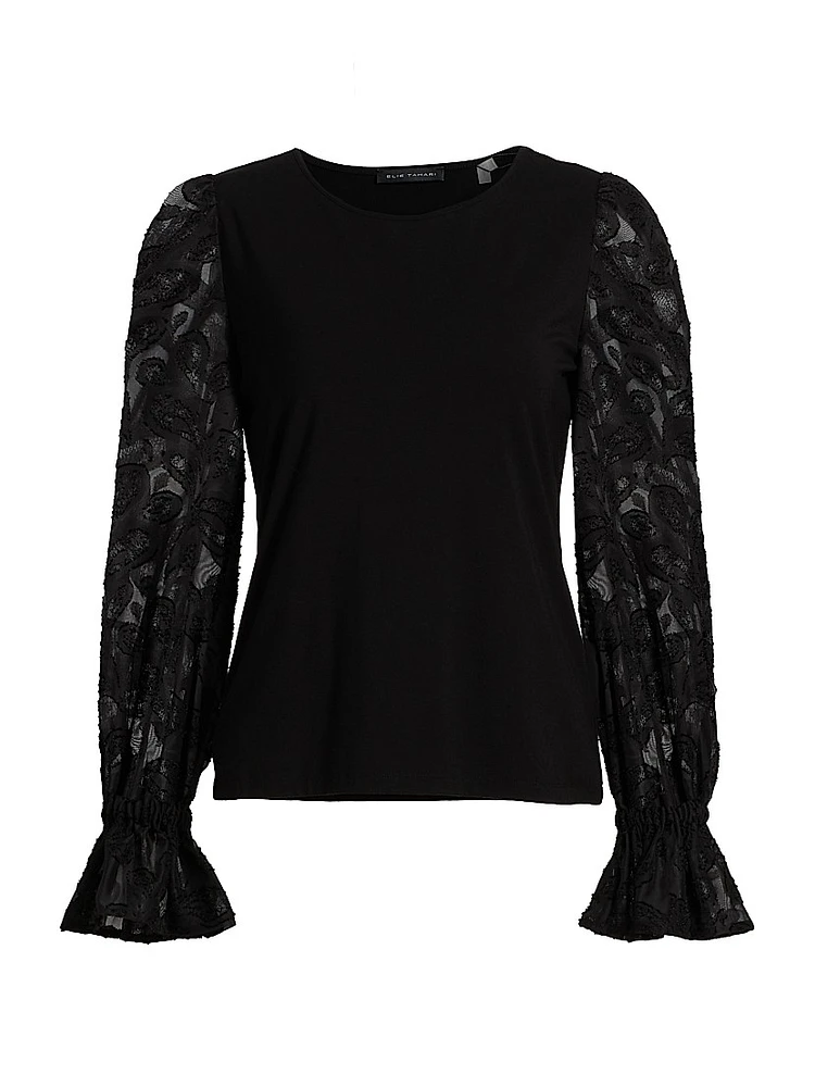 The Mavea Pleated Blouse