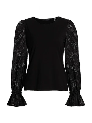 The Mavea Pleated Blouse