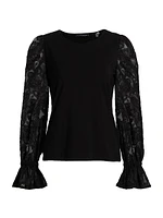 The Mavea Pleated Blouse