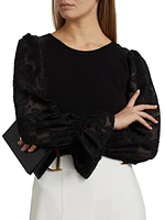 The Mavea Pleated Blouse