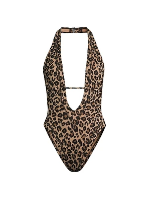 Whitney Leopard One-Piece Swimsuit