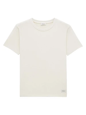T-Shirt with Short Sleeve Crewneck
