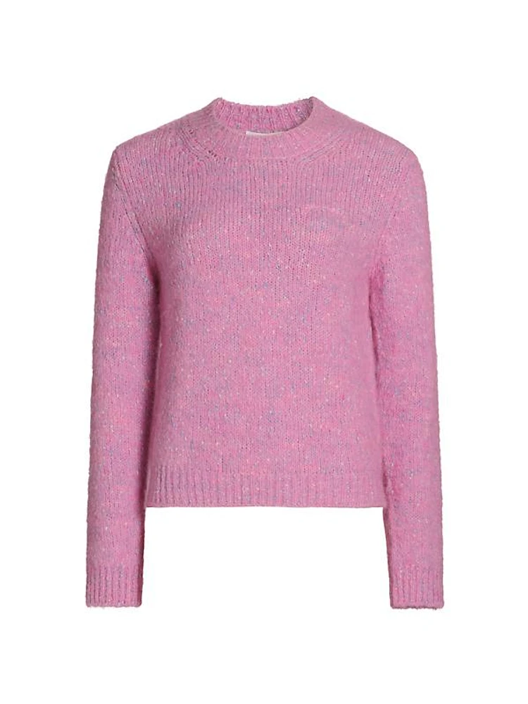 Alpaca-Blend Crewneck Sweater