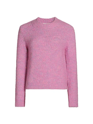 Alpaca-Blend Crewneck Sweater