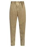 Timeo Elasticized-Waist Pants