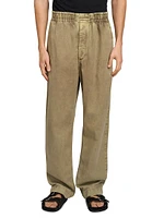 Timeo Elasticized-Waist Pants
