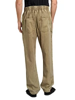 Timeo Elasticized-Waist Pants