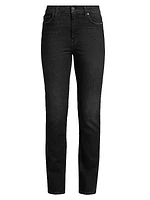 Le High Straight Long Jeans