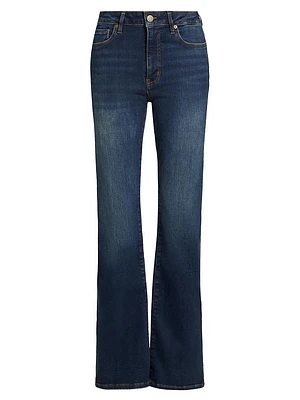 Le Mini Boot Outseam Slit Jeans