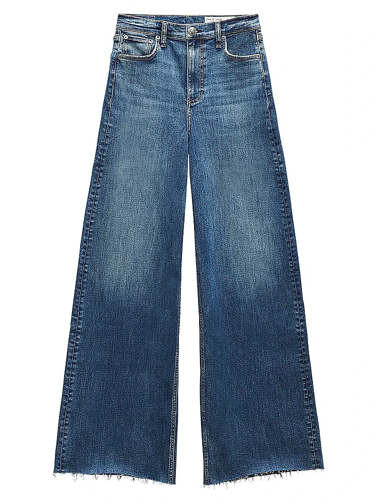 Flexi Sofie High-Rise Wide-Leg Jeans