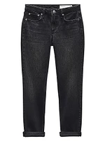 Dre Low-Rise Cropped Boyfriend Jeans