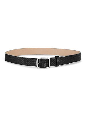 Boyfriend Suede Buckle Belt