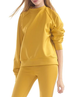 Crewneck Relaxed-Fit Sweatshirt