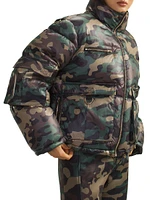 Camo Puffer Jacket