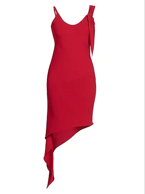 Crepe Asymmetric dress