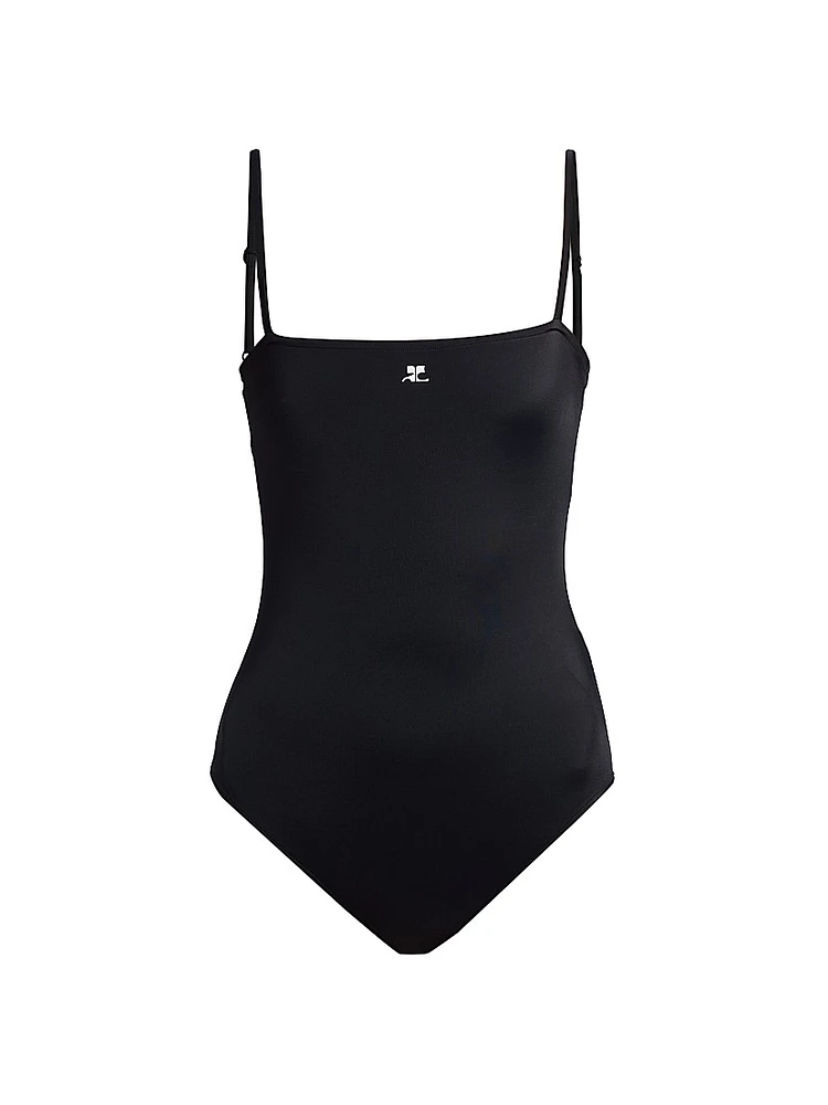 AC Tech Crêpe One-Piece Swimsuit