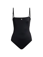 AC Tech Crêpe One-Piece Swimsuit